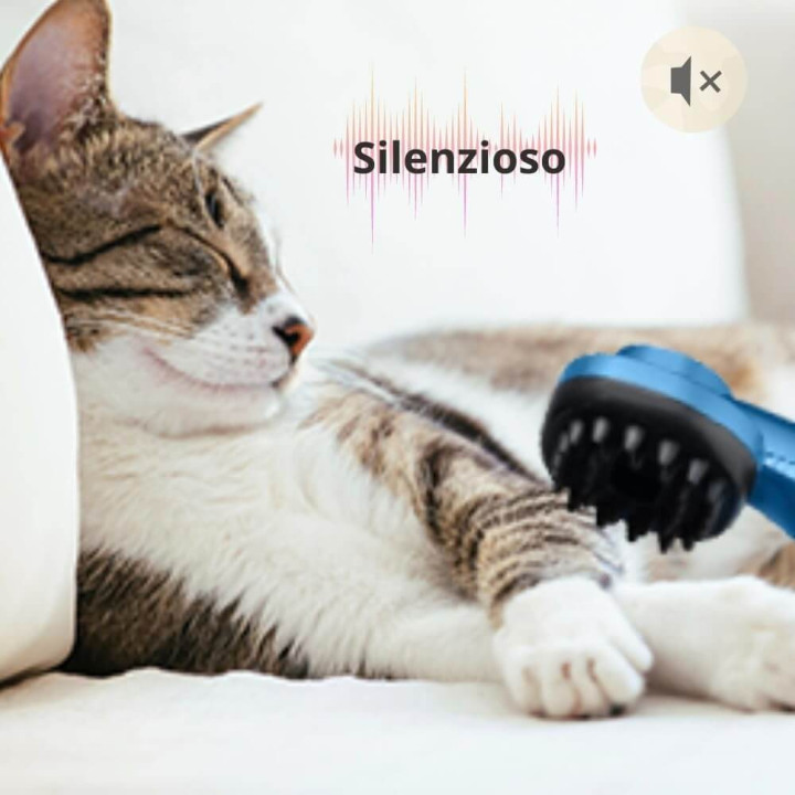 Tosatrice per Cani e Gatti a pelo lungo e Corto 6 in 1 per animali domestici