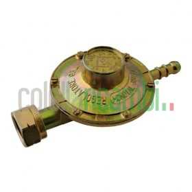 Regolatore per bombola gas con attacco orizzontale