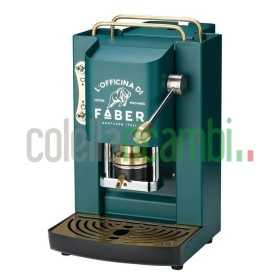 Macchina Caffe' Cialde Faber Pro Deluxe Verde British
