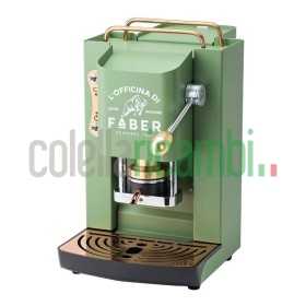 Macchina Caffe' Cialde Faber Pro Deluxe Verde Acido