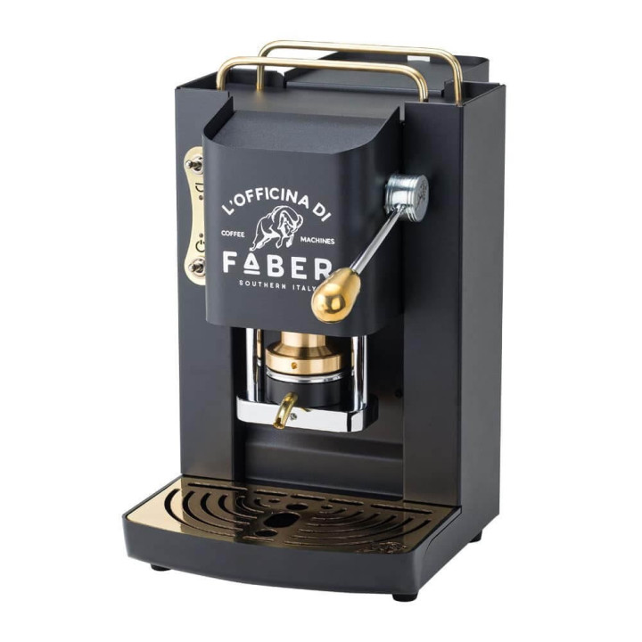Macchina Caffe' Cialde Faber Pro Deluxe Black