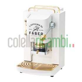 Macchina Caffe' Cialde Faber Pro Deluxe White