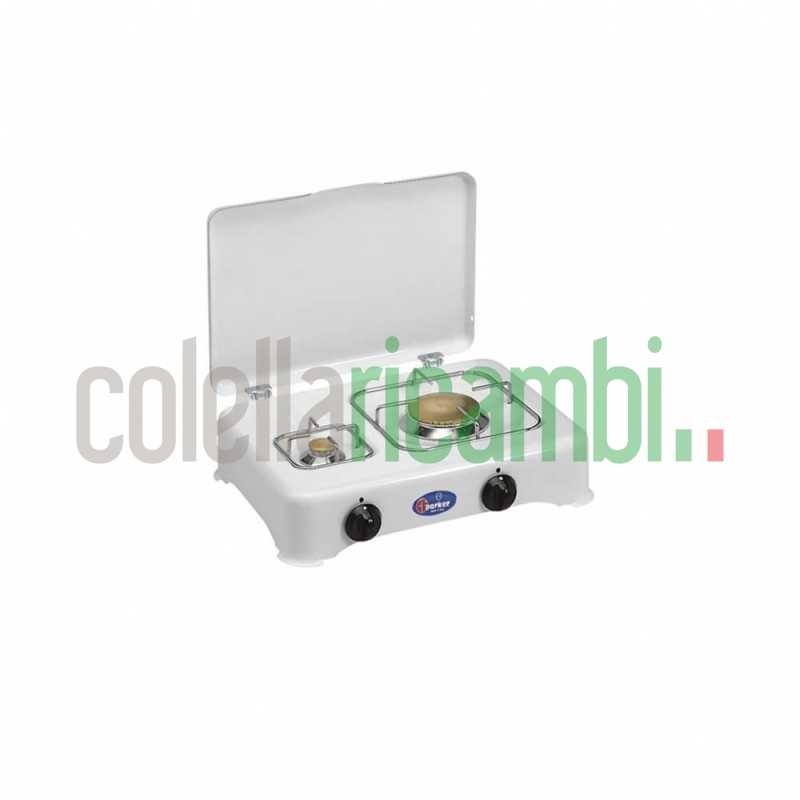 Fornello a gas a 2 fuochi GPL per uso esterno mod. 5325 CB