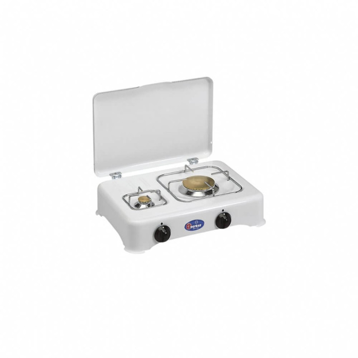 Fornello a gas a 2 fuochi GPL per uso esterno mod. 5325 CB