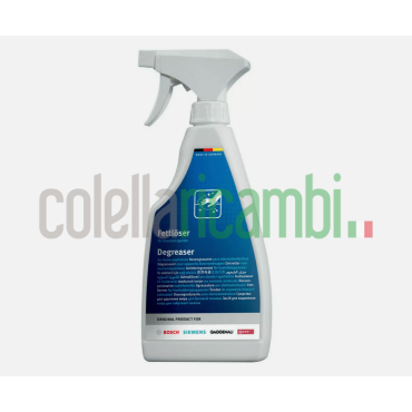 Sgrassante cappe e superfici inox 500ml Bosch Siemens Neff Gaggenau 00312207