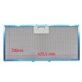 Filtro antigrasso in metallo per cappa Elica 429,5 x 200 x 9 mm