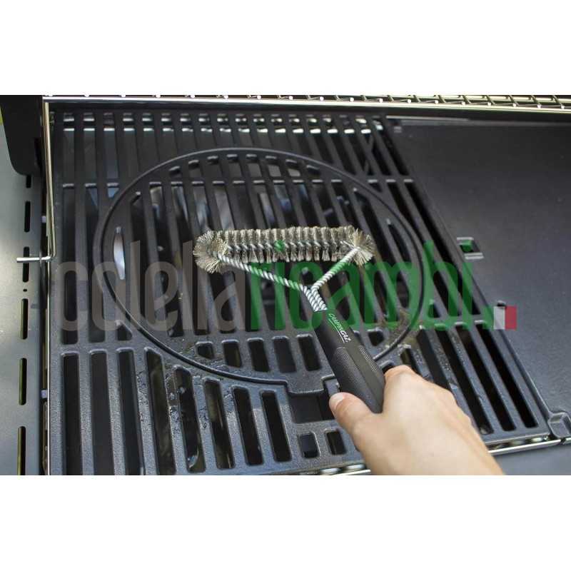 Spazzola Pulizia Barbeque Triangolare Acciaio Inox 2000032369