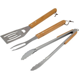 Kit Campingaz Barbeque Utensili Legno Bambu' 2000030869