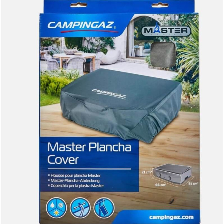 Campingaz 2000030866 Copertura per Barbecue Plancha Master 66 x 51 x 21 cm, Grigio