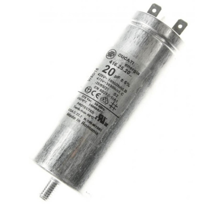 Condensatore Universale Per Lavatrice Asciugatrice  Smeg 811770513