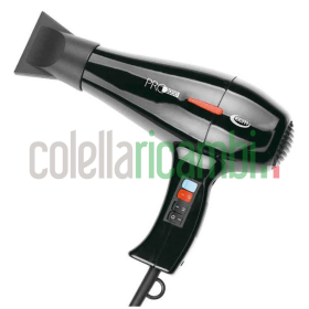 Asciugacapelli Phon 2000W 2 Velocità ECM Pro 3000 Nero