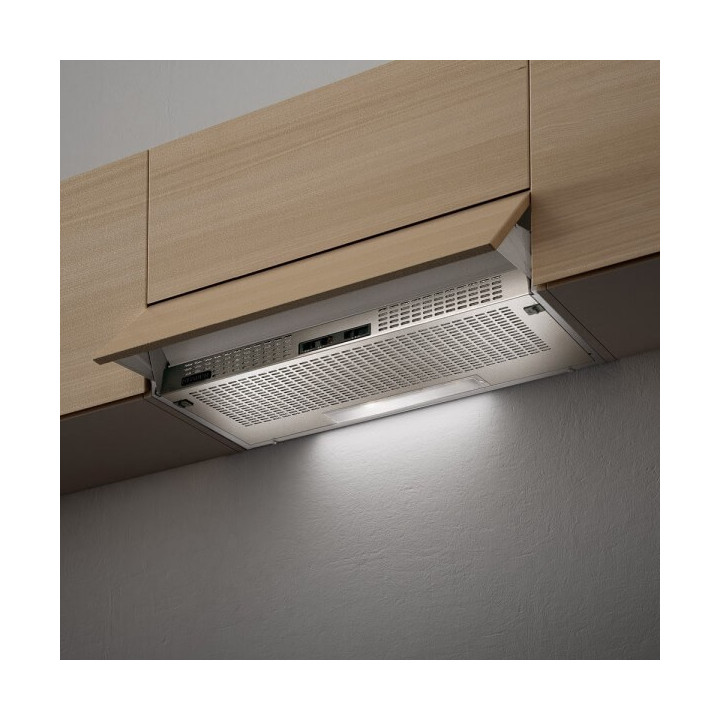 Faber 152 SRM LG A90 Smile Cappa ad incasso cm. 90 - grigio chiaro