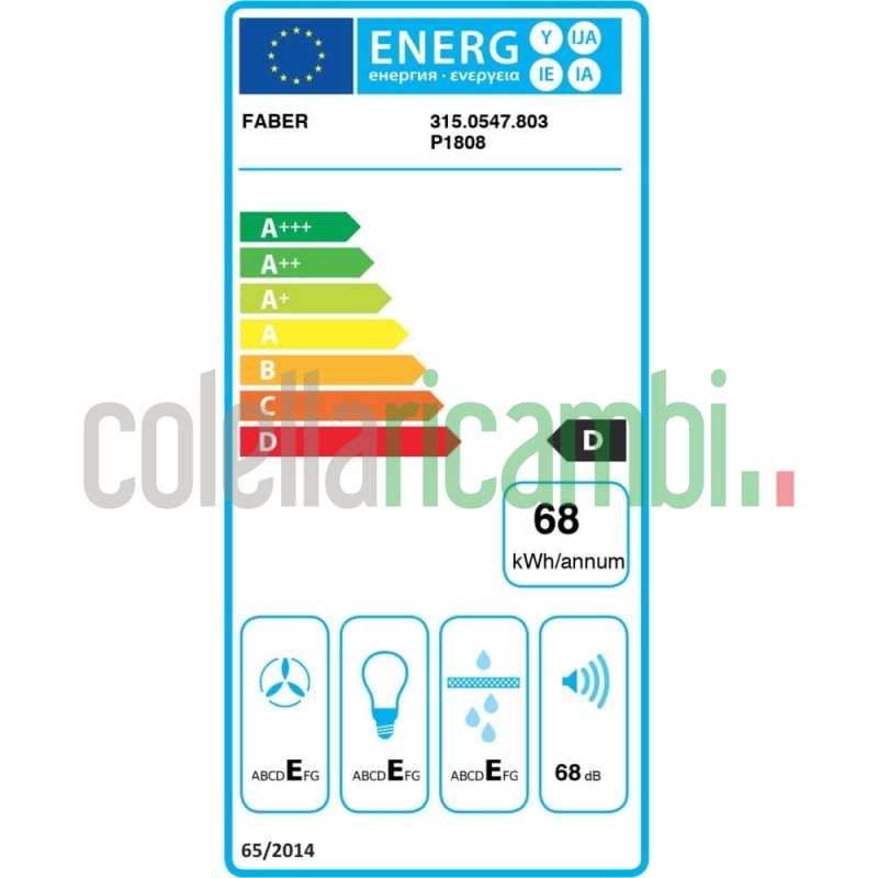 Faber 152 SRM LG A90 Smile Cappa ad incasso cm. 90 - grigio chiaro