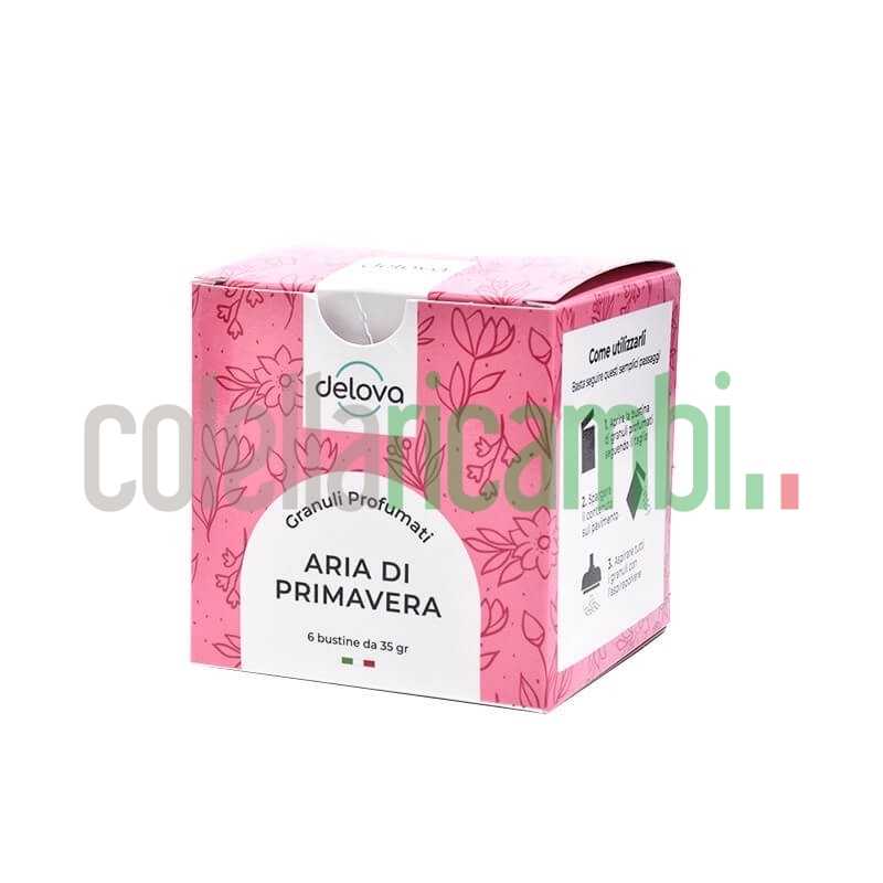 DELOVA Cristalli Deodoranti ARIA DI PRIMAVERA 6 buste da 35gr