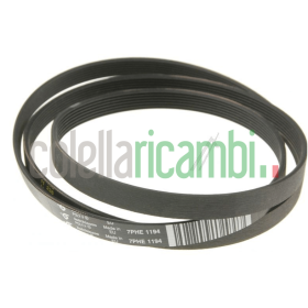 Cinghia 1194 7PHE per Lavatrice San Giorgio ITWash Electrolux-Zanussi-Rex Z805