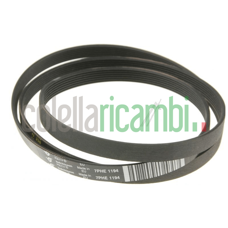 Cinghia 1194 7PHE per Lavatrice San Giorgio ITWash Electrolux-Zanussi-Rex Z805