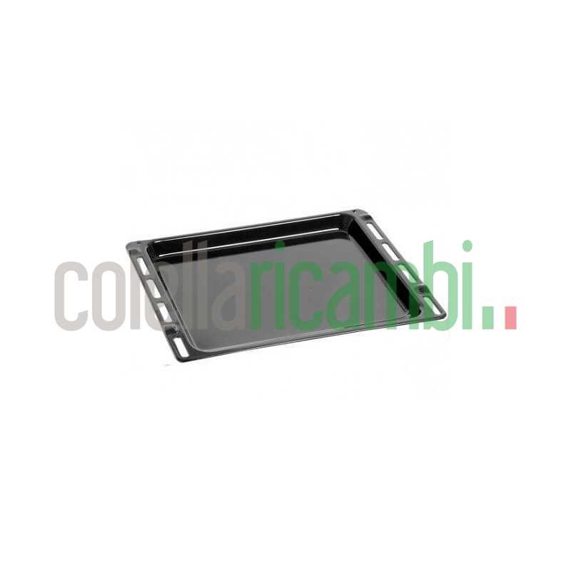 Leccarda smaltata nera 375x450mm forno Whirlpool Indesit 481010657928