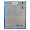 Filtro cappa alluminio Tecnowind 257x318x8mm