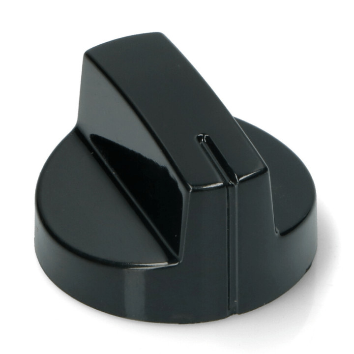 Beko manopola pomello nera per cucina piano cottura ricambio originale 157925165