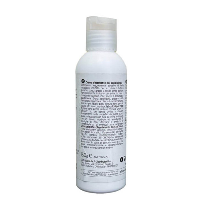 Crema Detergente acciaio INOX abrasiva Originale Elica