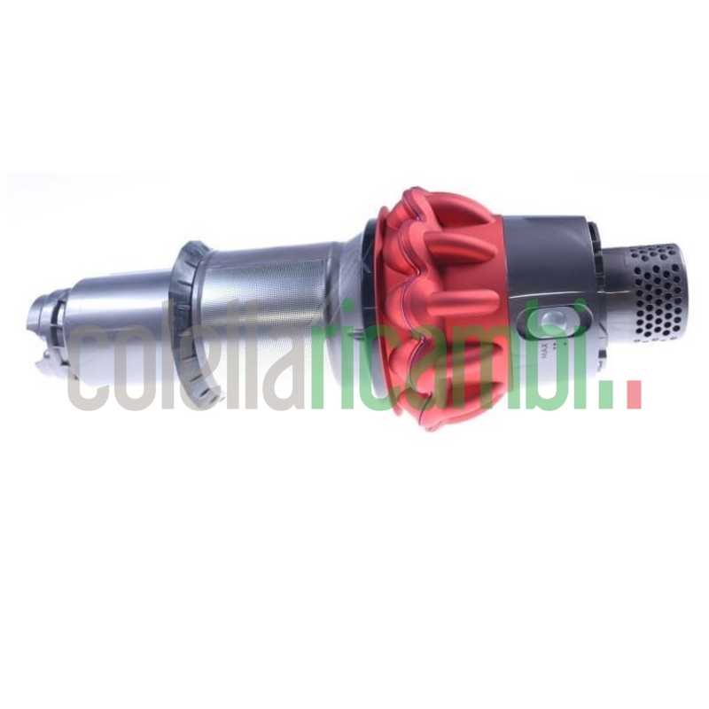 Dyson 969596-07 Corpo motore + ciclone rosso a corpo grande per cordless V10