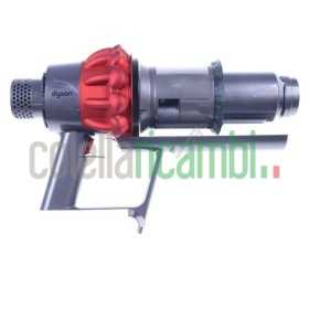 Dyson 969596-07 Corpo motore + ciclone rosso a corpo grande per cordless V10