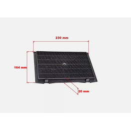 Filtri cappa in carbone Elica 30301014