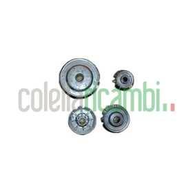 Kit bruciatori spartifiamma 4 fuochi piano cottura Hotpoint Ariston C00065933