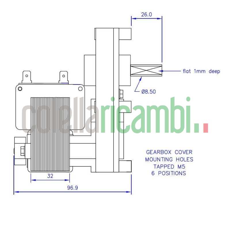 Motoriduttore Mellor FB1167