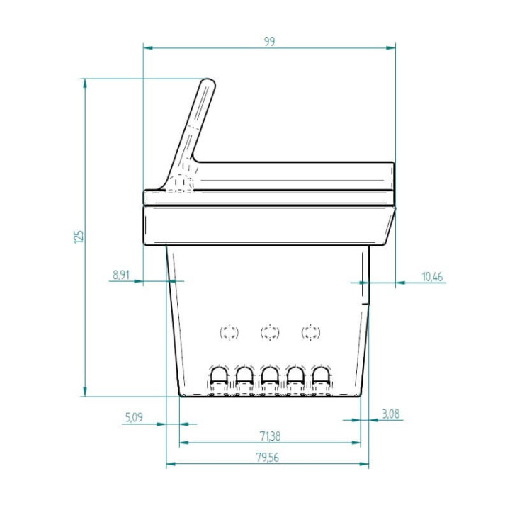 Assieme cestello braciere per stufe a pellet