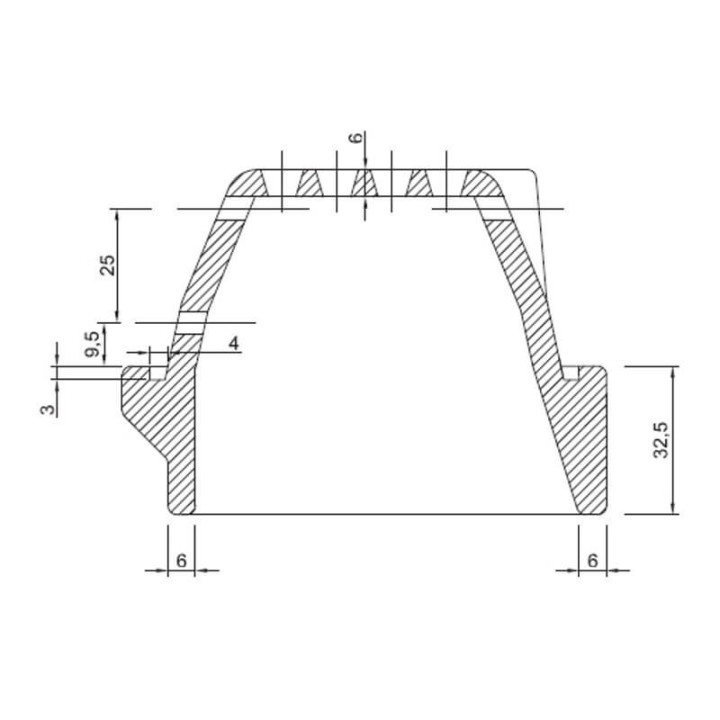 Assieme cestello braciere per stufe a pellet BRA_165X106