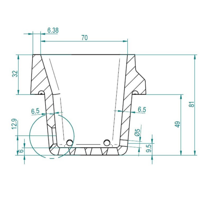 Assieme cestello braciere per stufe a pellet BRA_113X93