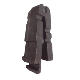 Elemento curvo 45° per braciere modulare FV_BRA_1C