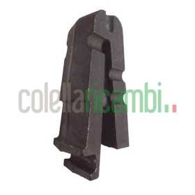 Elemento curvo 45° per braciere modulare FV_BRA_1C