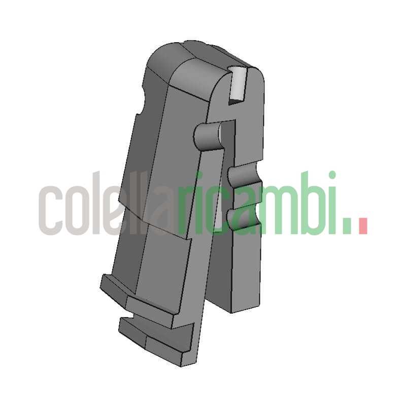 Elemento curvo 45° per braciere modulare FV_BRA_1C