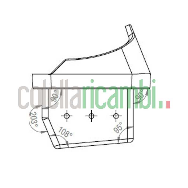 Assieme cestello braciere per stufe a pellet 14809017