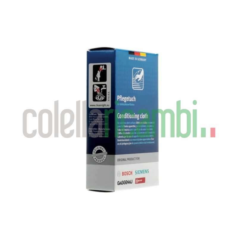 Panno salvietta pulizia acciaio inox frigorifero Bosch Siemens Side By Side 00312007