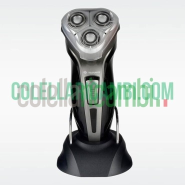Rasoio Elettrico Ricaricabile Telefunken con Regolabarba a Scomparsa 3 Lame Rotanti e Testina Flex & Float Cordless Senza Fili