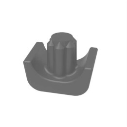 Piedino in gomma posto sotto il pannello per piano cottura Bosch Siemens 00616462