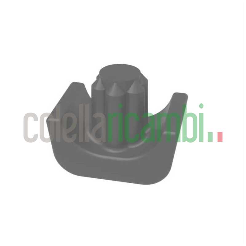 Piedino in gomma posto sotto il pannello per piano cottura Bosch Siemens 00616462