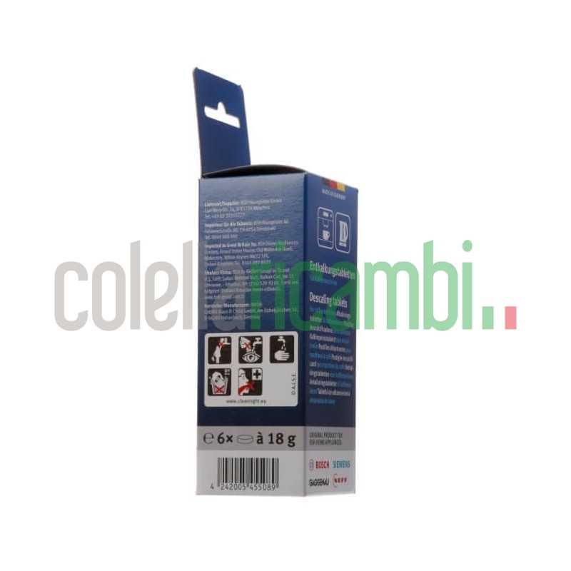 Compresse decalcificanti Originali Bosch 00312453