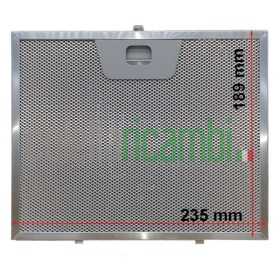 Filtro cappa alluminio Faber 235x189 h8mm