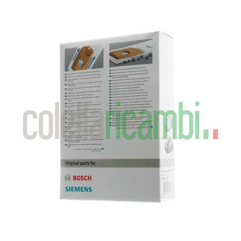 Confezione 4 sacchetti aspirapolvere Bosch 00468265