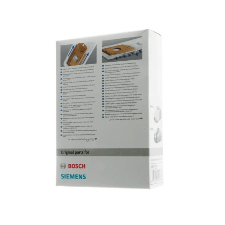 Confezione 4 sacchetti aspirapolvere Bosch 00468265
