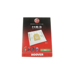Sacchetti microfibra H63 aspirapolvere Candy Hoover 35600536