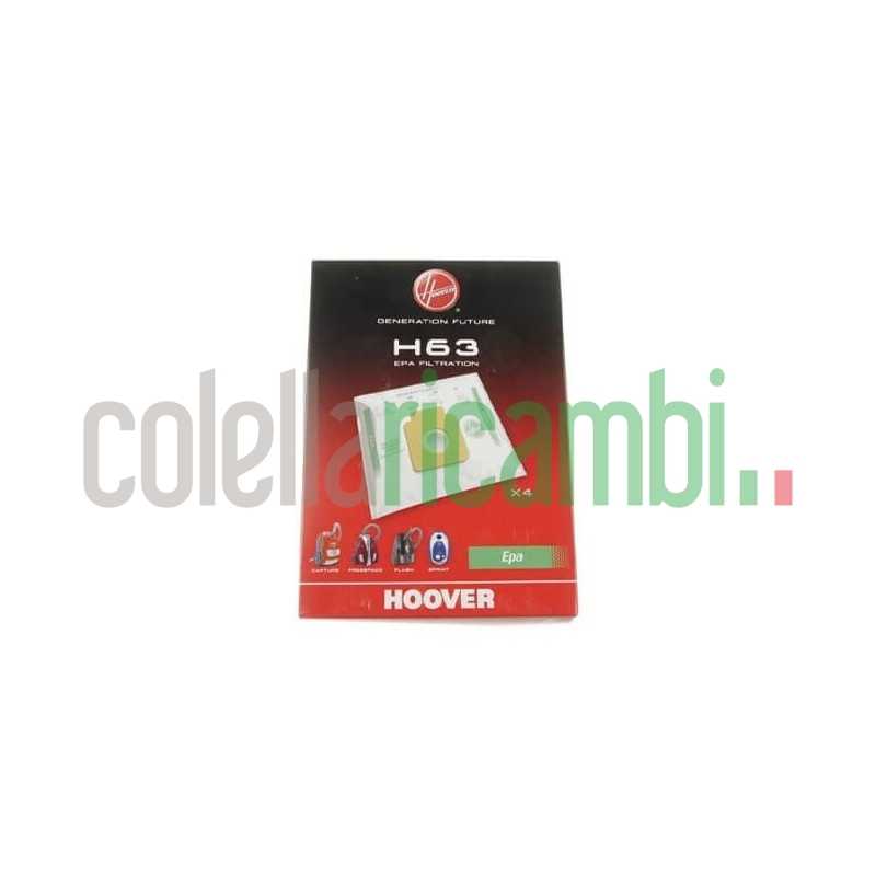 Sacchetti microfibra H63 aspirapolvere Candy Hoover 35600536
