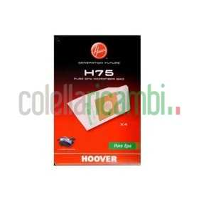 Sacchetti carta H75 aspirapolvere Hoover A Cubed Silence 35601663