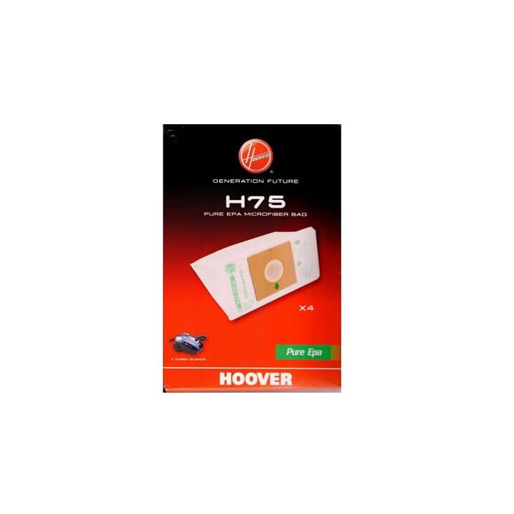 Sacchetti carta H75 aspirapolvere Hoover A Cubed Silence 35601663
