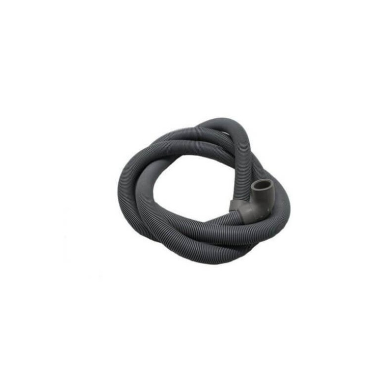 Tubo Scarico Lavatrice Lavastoviglie 2 mt con Curva Diametro Interno 23 mm 19AG034