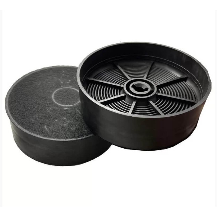 Kit 2 Filtro carbone attivo circolare F21 compatibile cappa cucina Mondo Faber